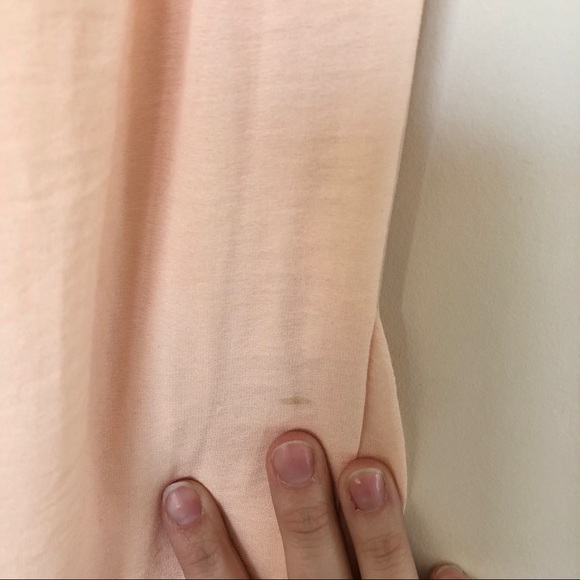 Free People Silk Pink Grecian Tank Top Blouse XS - Picture 3 of 3